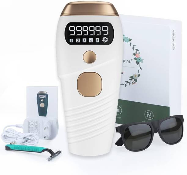 Zovilstore IPL Ultra Permanent FullBody Laser HairRemoval Machine 999999 Flashes Corded Epilator