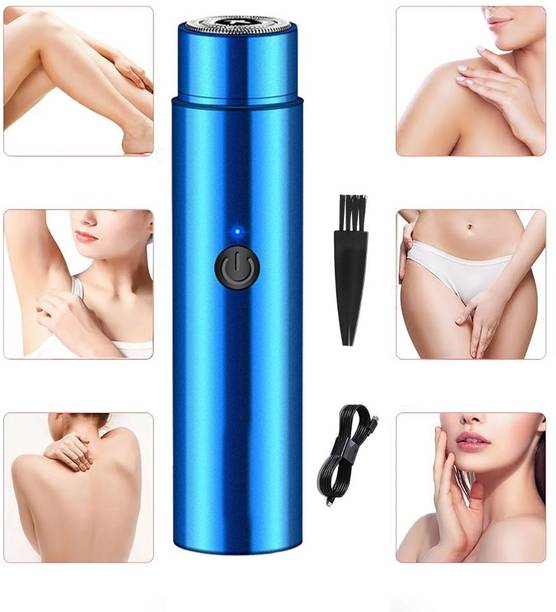 Antoj USB Charging Waterproof Trimmer, Mini Electric Shaver for Face & Body Grooming Cordless Epilator