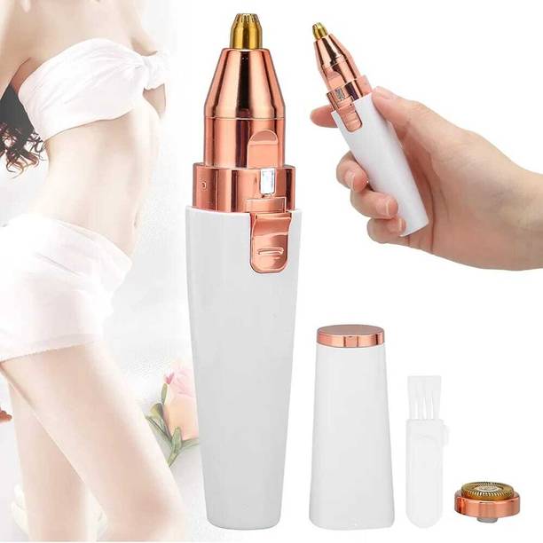 SKYFLYING 2-In-1 Rechargeable Eyebrow Trimmer, Epilator For Women, Facial Hair Cordless Epilator