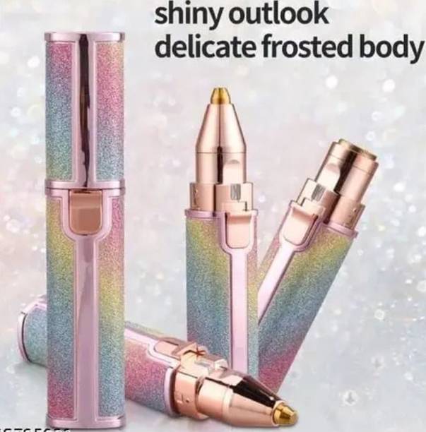 QueryZen A33 2 in 1 Painless Eyebrow Rechargable Trimmer & Facial Hair Removel for Women Cordless Epilator
