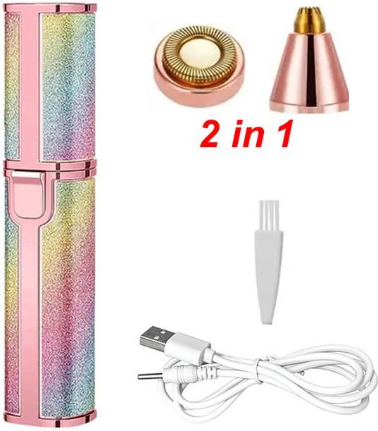 Benson 2 In 1 Eyebrow Trimmer Facial Hair Remover Trimmer For Women Cordless Epilator