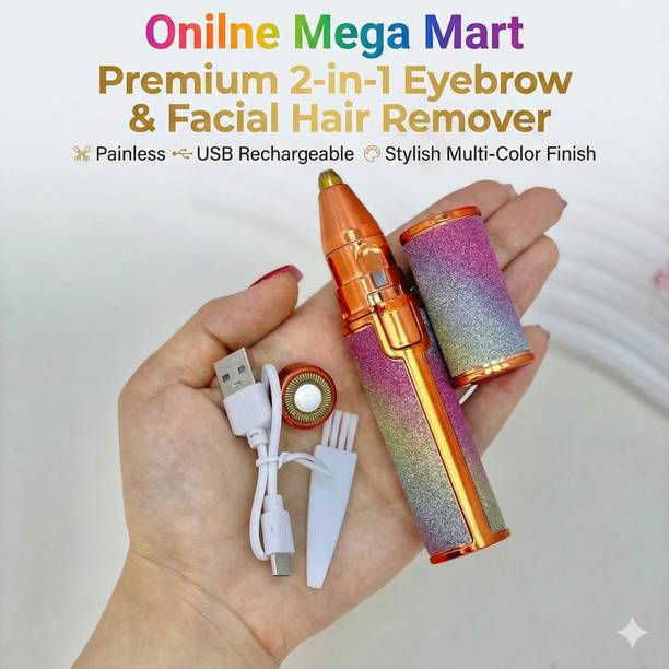 onilne mega mart Portable 2-in-1 Hair Removal Pen for W...