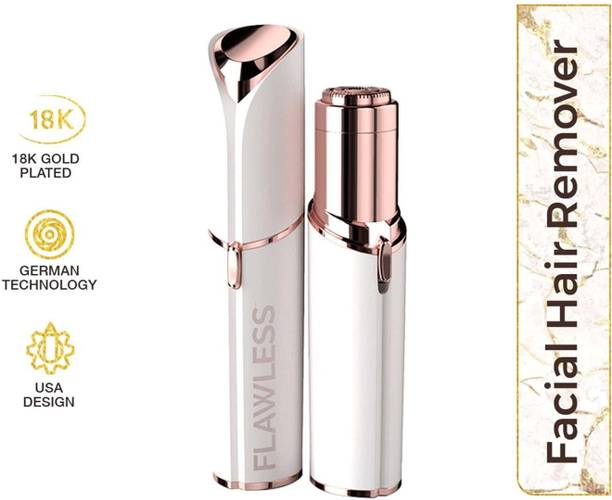 Justtoo Rechargeble Painless Face Hair Remover Upper Lip, Chin, Eyebrow Trimmer Cordless Epilator