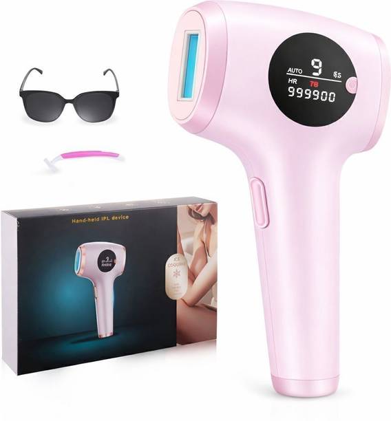 Yuva Pulse IPL Laser Hair Remover for Unisex | 990K Flashes | Ice Cooling | 2 Year Warranty