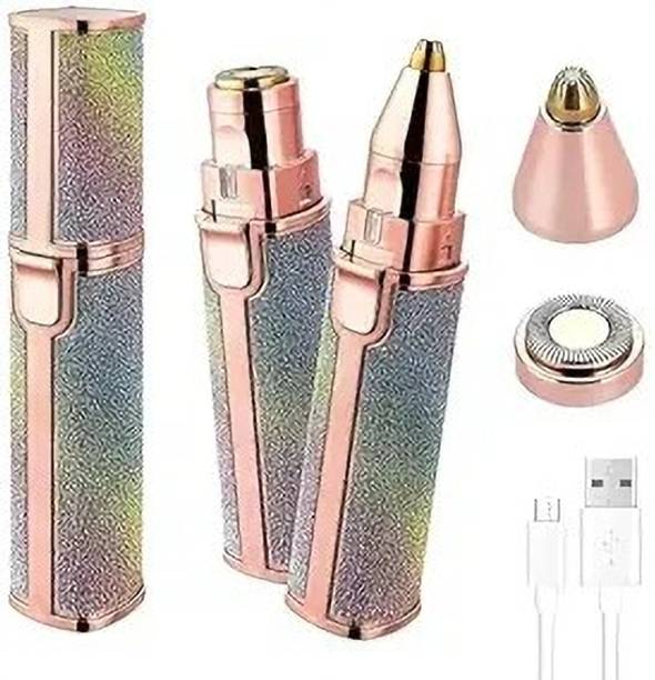 VTHIN Portable 2in1 Nose & Eyebrow Trimmer for women Cordless Epilator