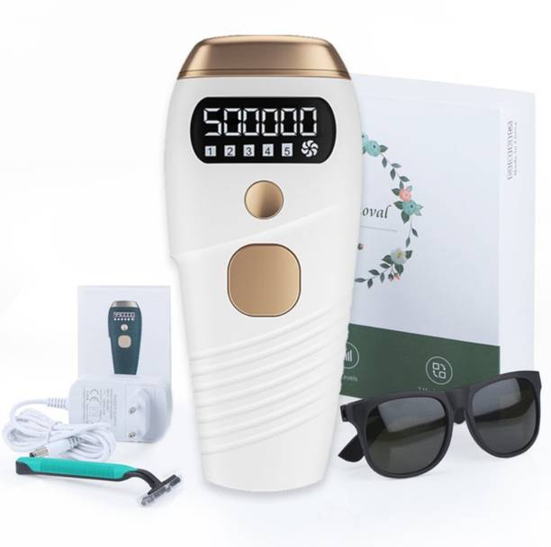 ClothyDeal IPL Painless&Permanent Fullbody Ultra Laser Hair Remover 5,00,000 Flashes_I5V8E Corded Epilator