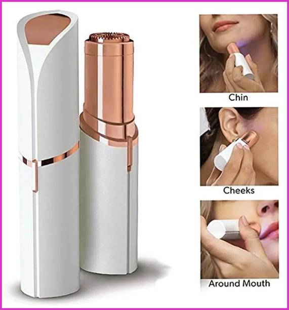 Garleaf Lipstick Shape Electronic Facial Hair Remover For Women Strips Cordless Epilator