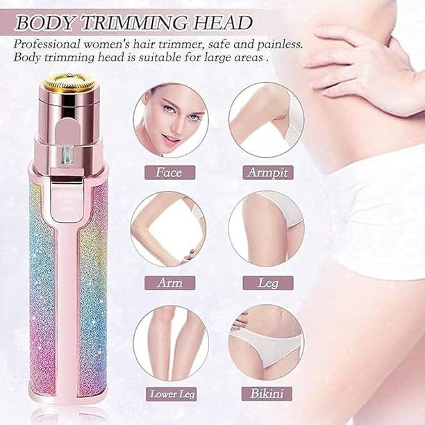 MODERNEHUB Glitter Flawless Facial Hair Remover Cordless Epilator