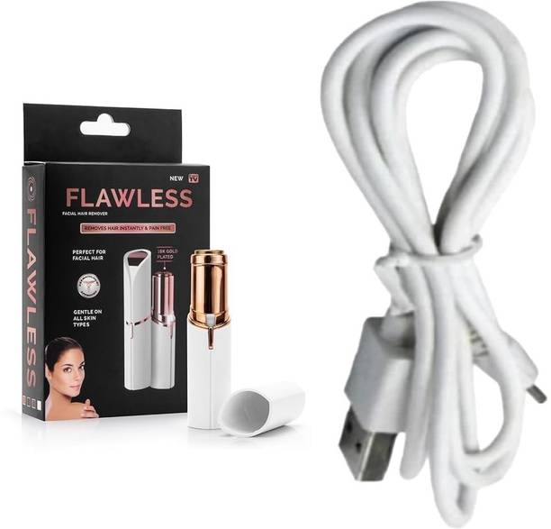 Ramya Beauty care Facial Hair Remover Machine For Women - Face, Chin, Cheek, Eyebrow, Upper Lip Cordless Epilator