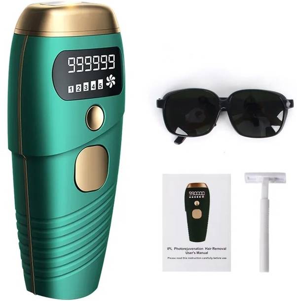 Zovilstore Laser Hair Removal Handset Permanent Professional Painless Device Face Corded Epilator