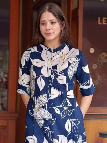 KALINI Women Viscose Rayon Kurta Pant Set