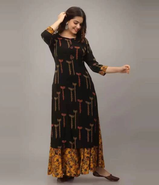 JC Clothing Women Kurta Sharara Set