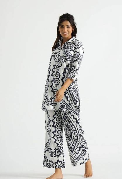 Bhagyesh Fashion Women Kurta Palazzo Set