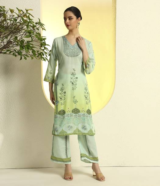 Wide-leg bottoms with short Kurti summer trend 2026
