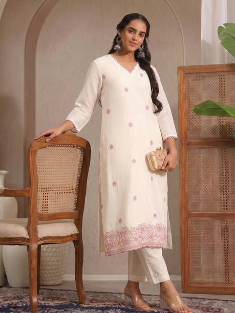 Women Silk Blend Kurta Salwar Set