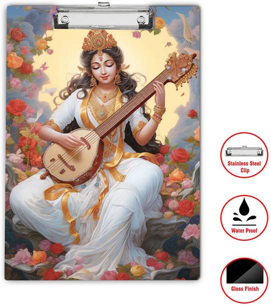 ShreeJiPrinting Latest Design A4 Size Examination Pad For Students - 1307