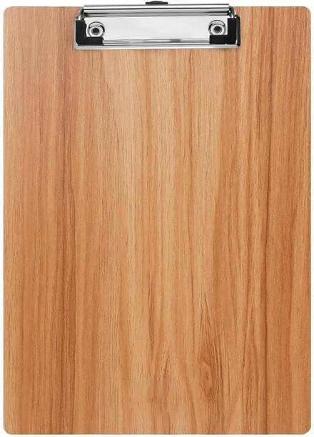 DWIBHUJAY Examination Writing Pad Clipboard, Plywood Exam Board, Durable Wooden Clip Board