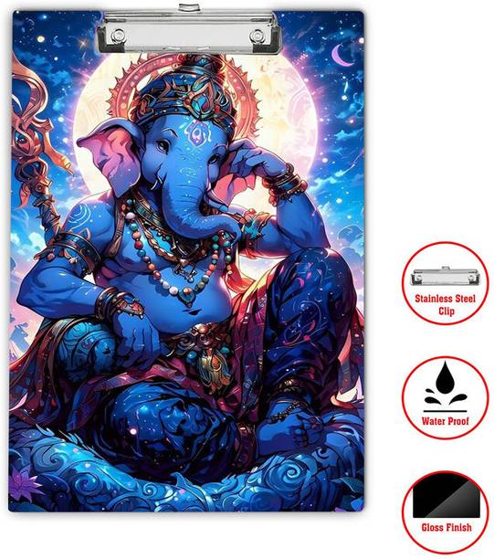 ShreeJiPrinting Latest Design A4 Size Examination Pad For Students - 1347