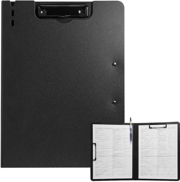 DURIGO SHOPPERS File Cover Folder Clipboard, 360 Degree Flip Writing Pad