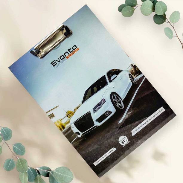 LIOGLOBAL MDF Wooden Exam Writing Pad | Sturdy Clipboard for School & Office Use CAR2