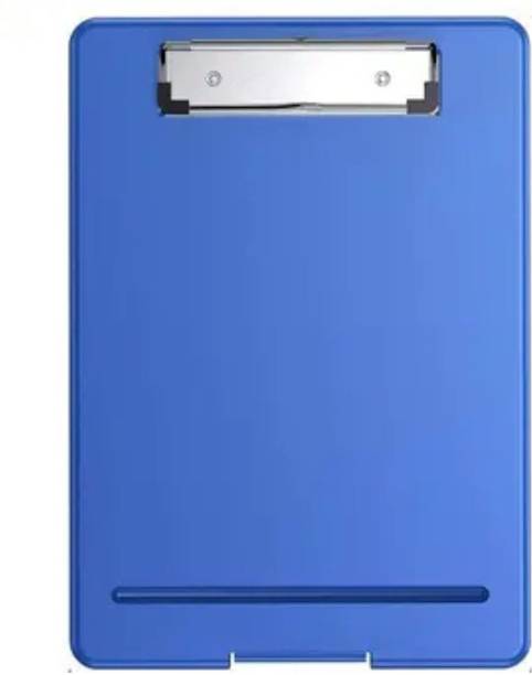 Primewell Clipboard File Storage Case Plastic Clipboard Exam Board with Storage Box