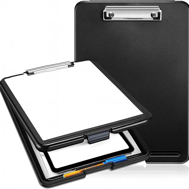 COLVIX Clipboard with Storage Case for Paper and Document Storage 83002 (Pine Green)