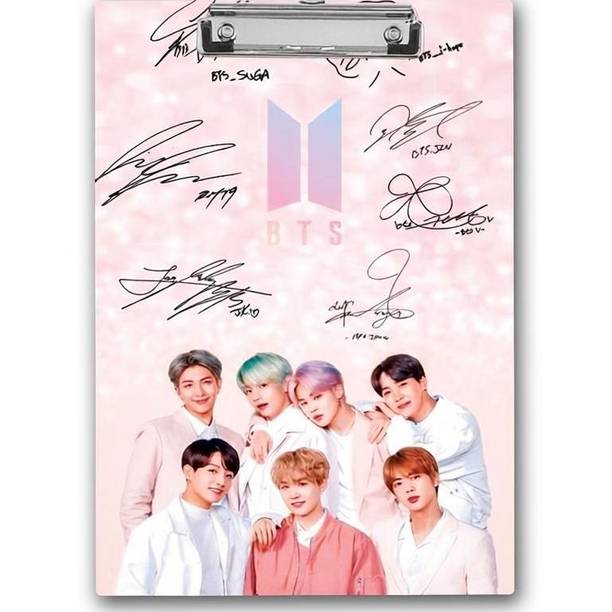 GUNGUN United "BTS Army Signs" Exam Board | Printed Design Exam Board