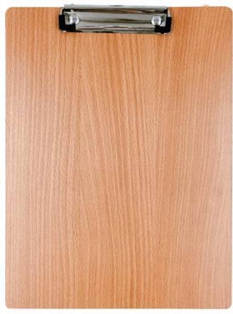 Eduway Wooden Writing Exam Board Clipboard Lightweight Exampad (Size- 9.5x13.5 inches)