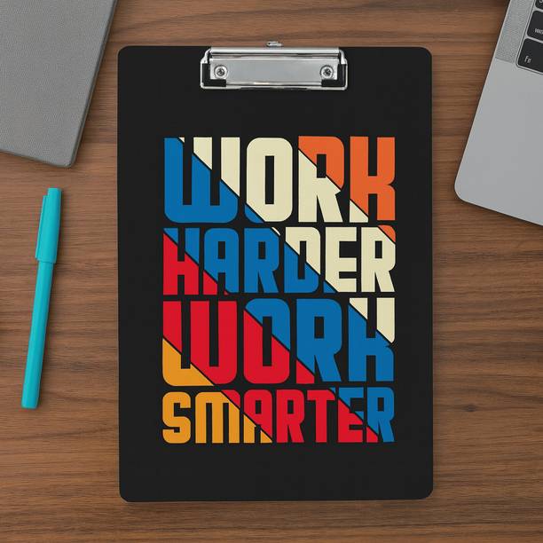 articious Clipboard for Exams, Drawing, Writing, (Size - 24x36 cm) Sturdy-Work Hard