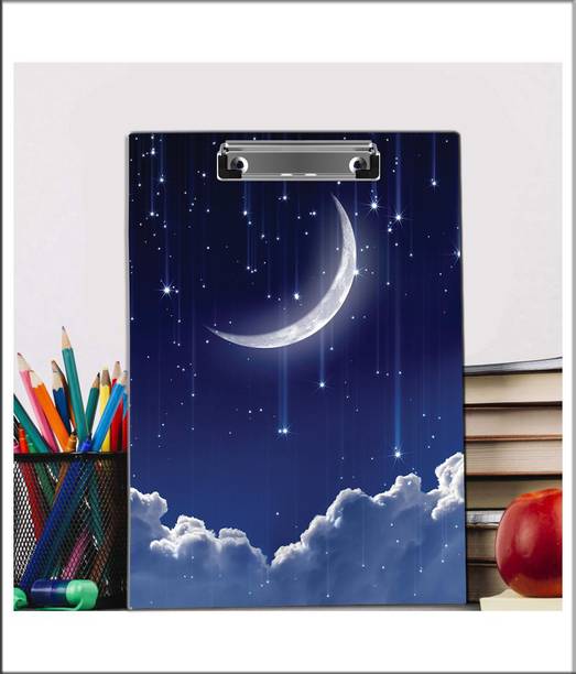 Amazing creative half moon design exam pad | clipboard | writing pad | wooden exam pad