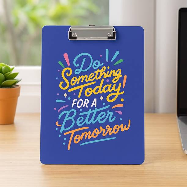 articious Clipboard for Exams, Drawing, Writing, (Size - 24x36 cm) Sturdy-Something