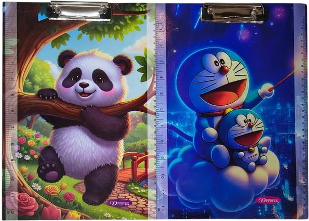 Dscuc Combo of 2 Wooden Clipboard, exam writing pad, drawing pad for kids