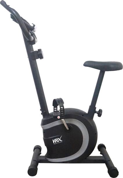 HRX Ignite CB500 Magnetic With 2.5Kg Flywheel 8 level Resistance and 100 Kg Weight Upright Stationary Exercise Bike