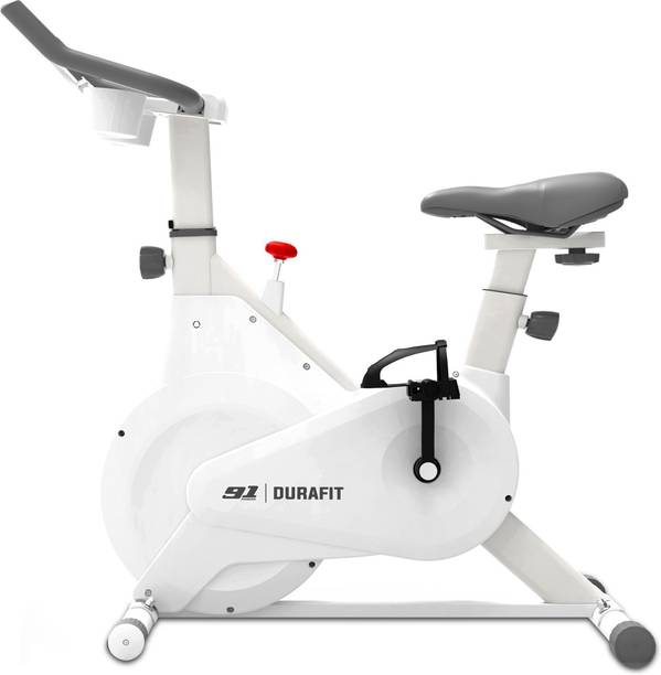 Durafit91 Pacer 7Kg Fly wheel|5 Level Magnetic Resistance|100 Kg user weight Spinner Exercise Bike