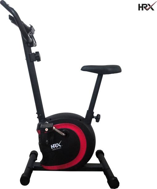 HRX Ignite CB500 Magnetic, 2.5Kg Flywheel 8 level Resistance and 100 Kg Weight Upright Stationary Exercise Bike