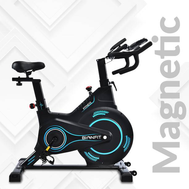 बियोनफिट CycloneX Magnetic Spin Exercise Cycle for Home Gym, User weight 150kg, Wheel 6kg स्पिनर एक्सरसाइज बाइक