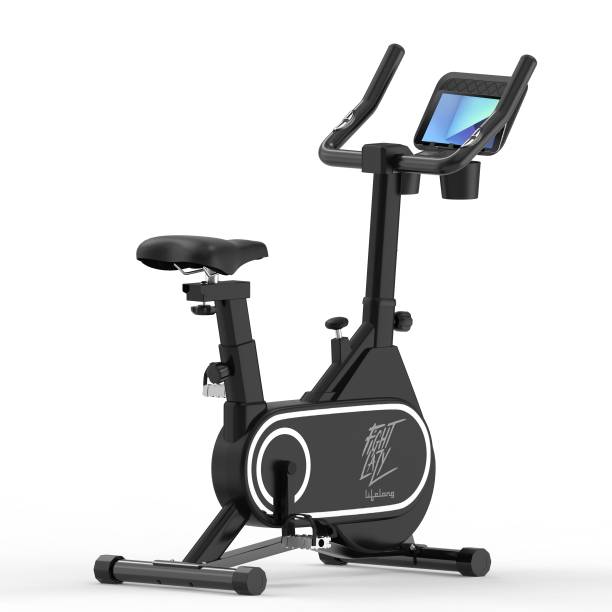 Lifelong LLSBB50 Fit Pro Spin Fitness with 6Kg Flywheel - Free Home Installation Upright Stationary Exercise Bike