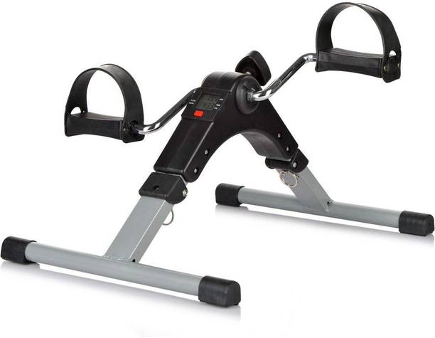 HVG TRADERS Mini Cycle Pedal Exerciser with Adjustable Resistance and Digital Display Folding Bike Exercise Bike