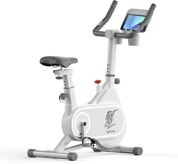 Lifelong LLSBB49 Fit Pro Spin Fitness Bike with 6Kg Flywheel - Free Home Installation Upright Stationary Exercise Bike