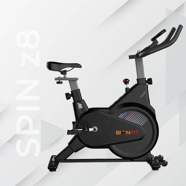 BIONFIT Spin z8 ApeXPro Magnetic Resistance Gym Cycle for Home, 7 Kg Flywheel, Cardio Spinner Exercise Bike
