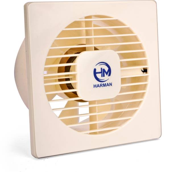 HM Pure Copper 6 Inch Grill Axial Fan / Exhaust Fan For Kitchen | Bathroom | Office 150 mm Exhaust Fan
