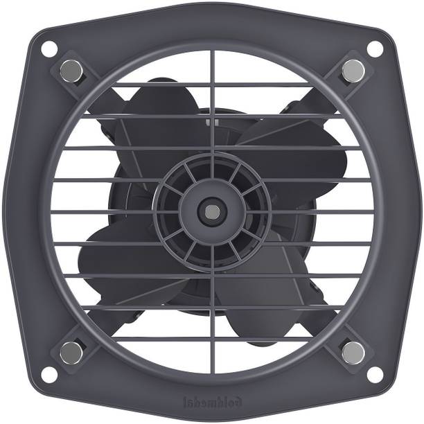Goldmedal Rapido for Kitchen, Bathroom and Office with Air Suction - Grey 150 mm Exhaust Fan