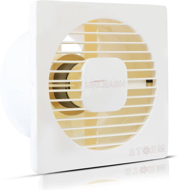 unleash Storm 6 inch Kitchen Exhaust Fan, Bathroom Exhaust Fan Ventilation Fan Axial Fan 150 mm Exhaust Fan