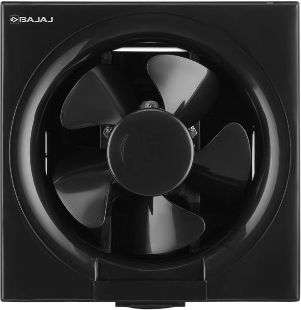 BAJAJ AirOut 150 mm Black | High Speed | Kitchen Use 150 mm Exhaust Fan