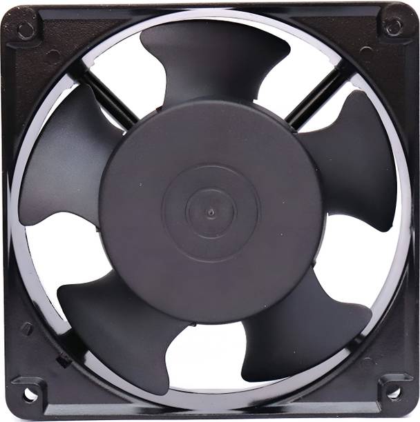 EXCELLION 5 Inch 24V AC, 36V DC Cooling Fan, Pack of 1 for Office, Kitchen, Server, Rack 120 mm Exhaust Fan