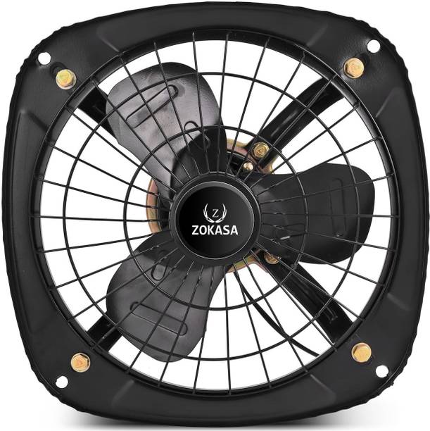 Zokasa Astor 9 Inch Heavy | Copper Motor | Heavy Duty | Kitchen Use 225 mm Exhaust Fan