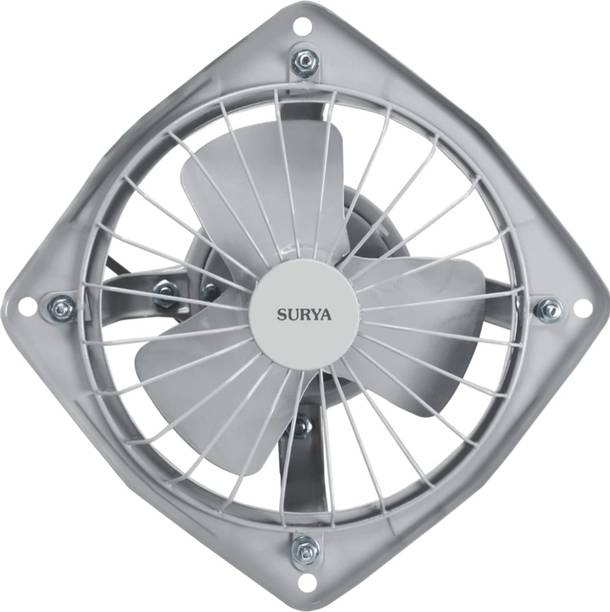 Surya Power Plus - Fresh | Copper Motor | Rust Proof | Kitchen Use 225 mm Exhaust Fan