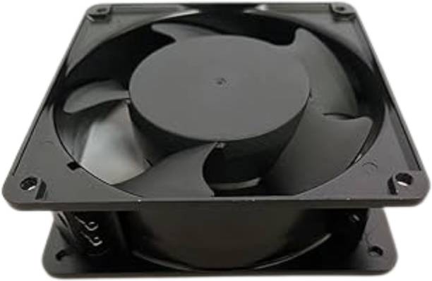 TM&W 220V ACAC 80*80*25mm 3-inch square Exhaust brushless Fan Metal Body Cooler. 5 cm Exhaust Fan