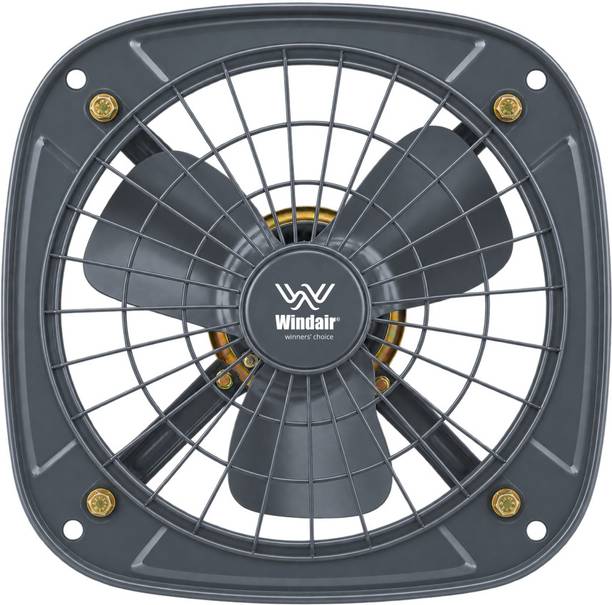 WINDAIR 12 inch Exhaust Metal Fresh Air | Dust Protection| 100% Copper 300 mm Exhaust Fan