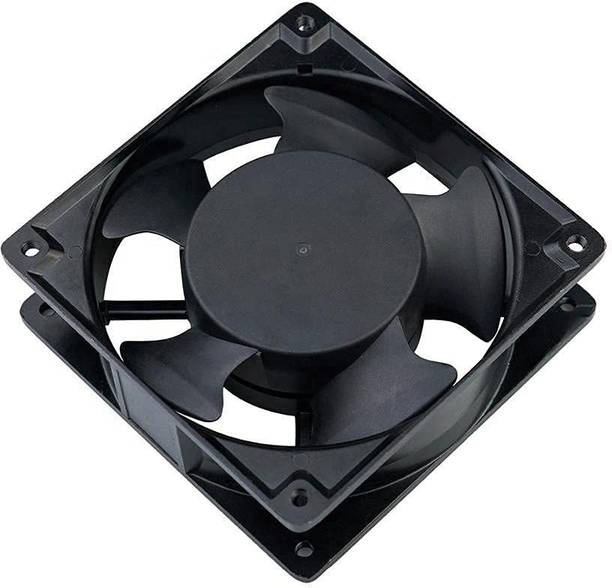 Sonii AC Axial Cooling Blower Exhaust Rotary Fan, for The Room,Office Kitchen,Black-Small Size Approx 4 inch 120 mm Exhaust Fan